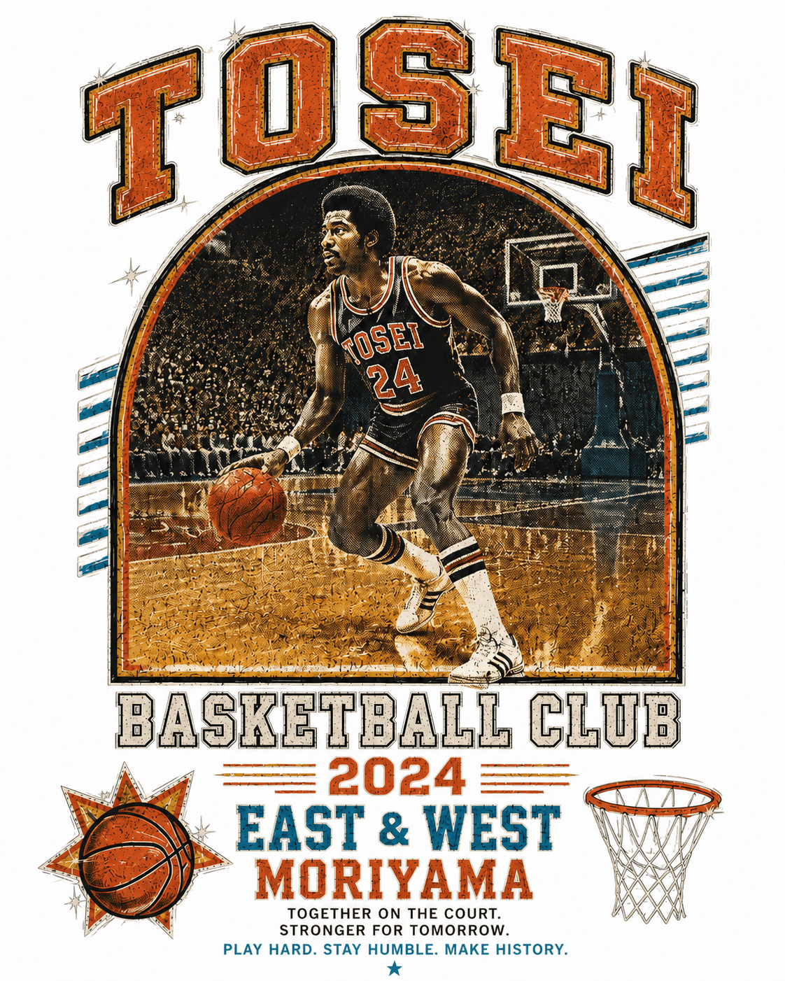 VINTAGE POSTER Tシャツ
